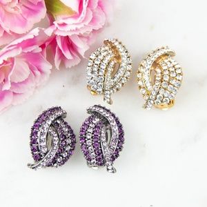 Braided Design Clip-On Earrings